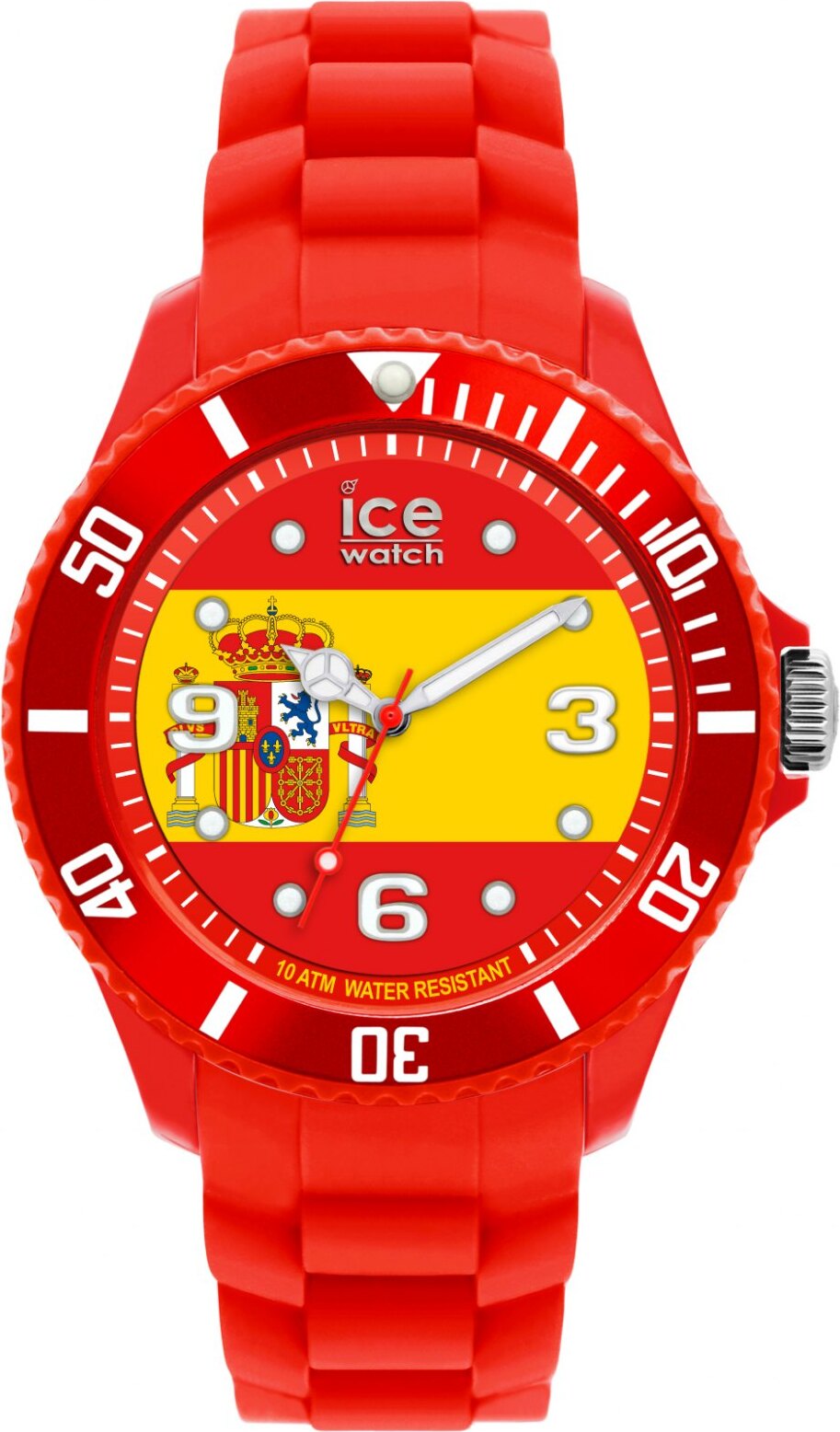 Ice-Watch Dámske analógové Quartz hodinky Ice-World Španielsko so silikónovým remienkom WO.ES.S.S.12