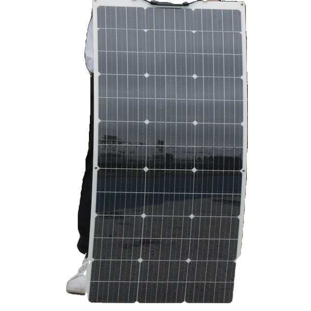 Solárny panel, poloohybný dizajn, výkon 150 W, biely 21,6 V 150 W