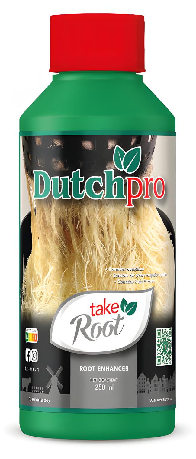 DutchPro Take Root Wurzelstimulator mit Pflanzenhormonen stimuliert Zellteilung und -dehnung 250ml