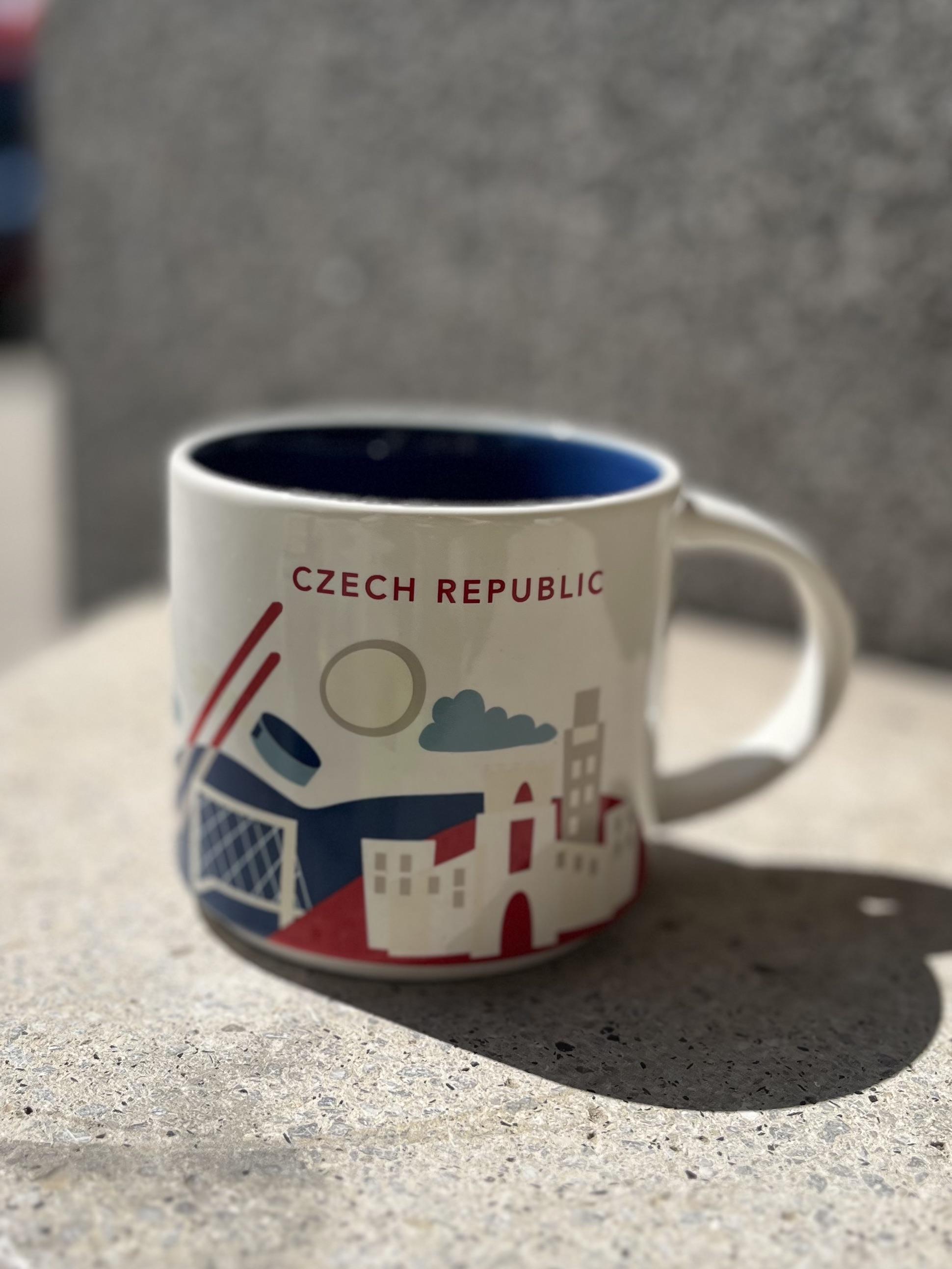 Starbucks You are Here“ Tasse –czech repuplic Edition