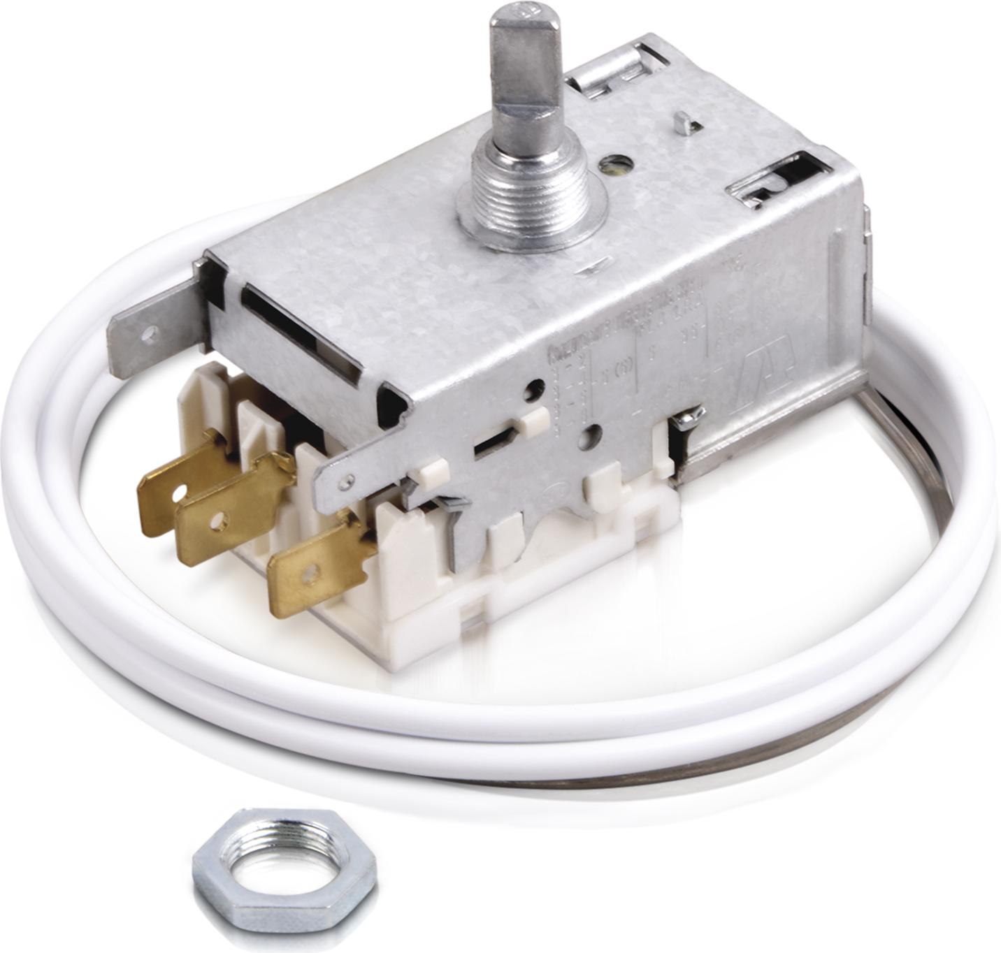 VIOKS Thermostat passend wie Zanussi 2262141019 Kühlthermostat für Kühlschrank