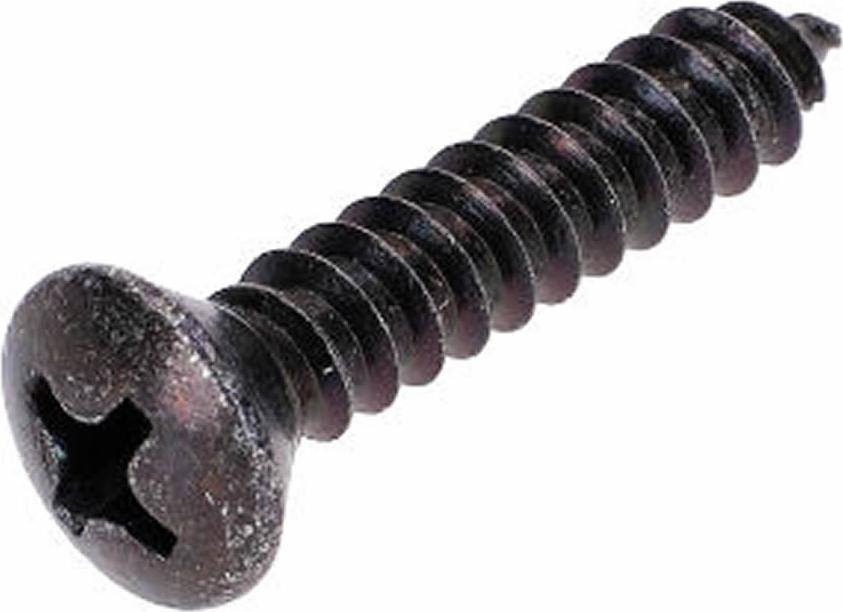 Gewindeschraube Piaggio Blechschraube Kreuzschlitz, 4,0x22 mm, schwarz, Senkkopf, 270795