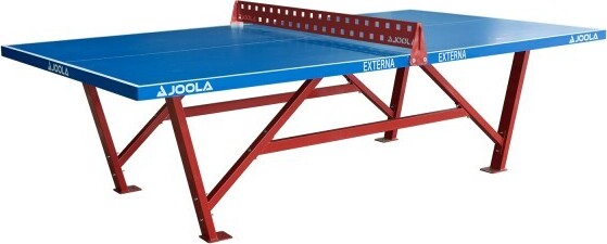 JOOLA Tischtennisplatte Externa + Net Post Set | Tischtennistisch Table Tennis Platte Tischtennis 11806