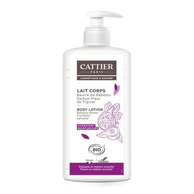 Cattier feuchtigkeitsspendende Körperlotion Bio 500ml
