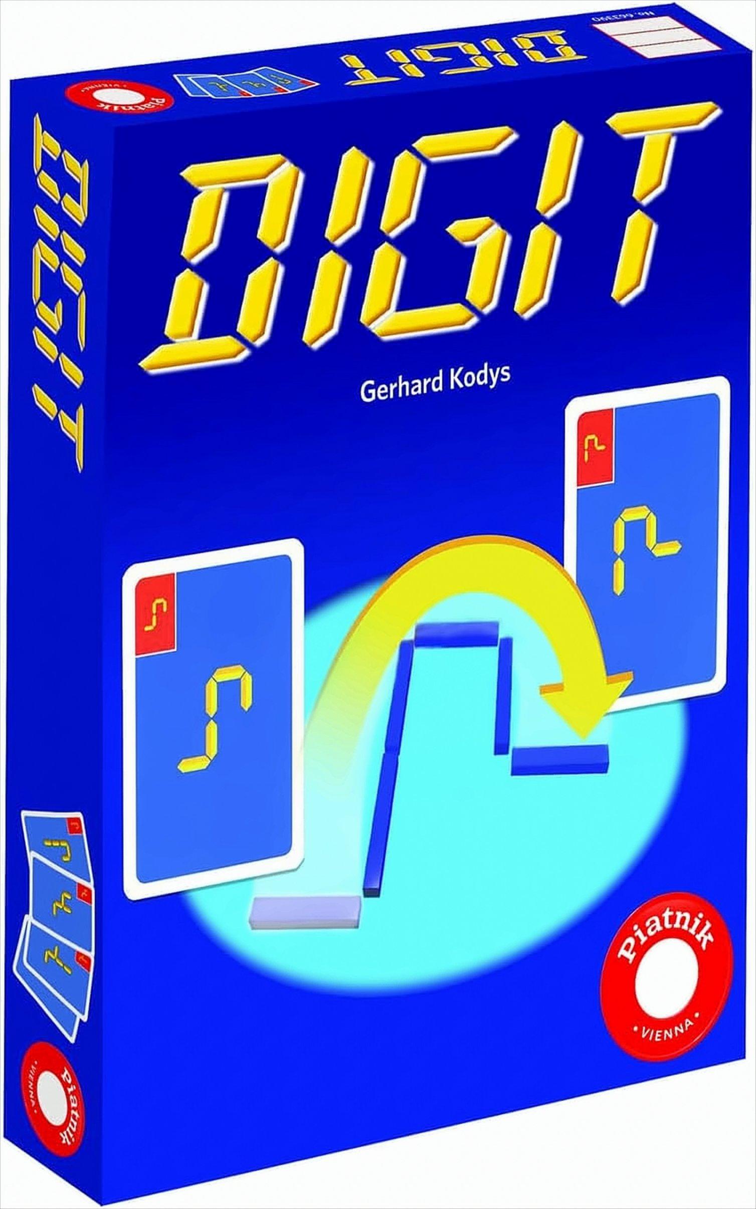 Piatnik Digit Kartenspiel für 2-4 Spieler, ab 8 Jahren, Kombinationsspiel 6633
