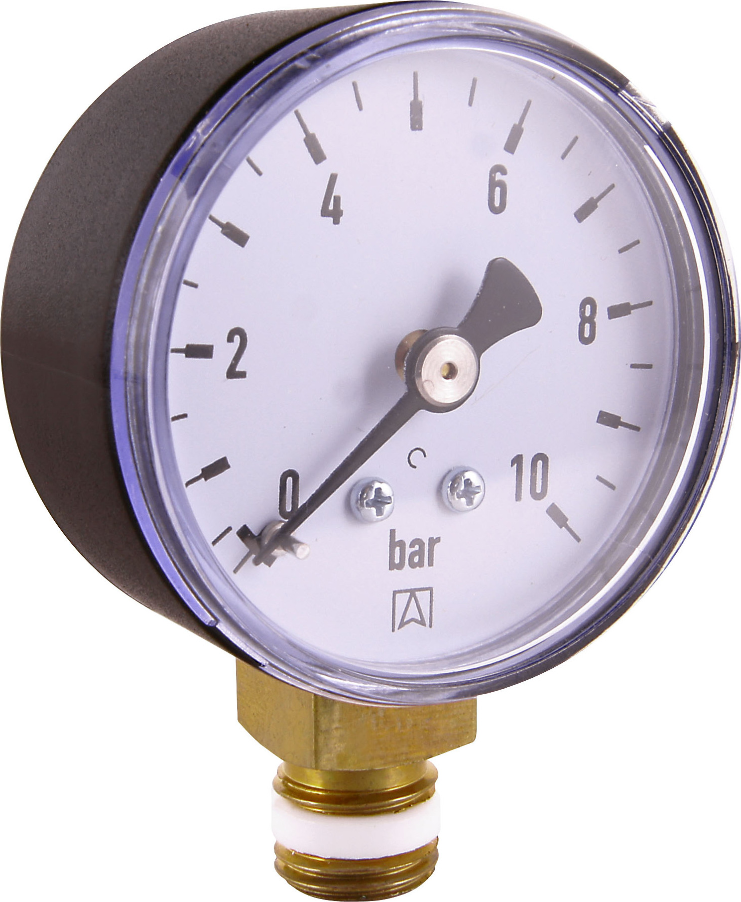 CORNAT Manometer 1/4 Anschluss von unten, DMMU14