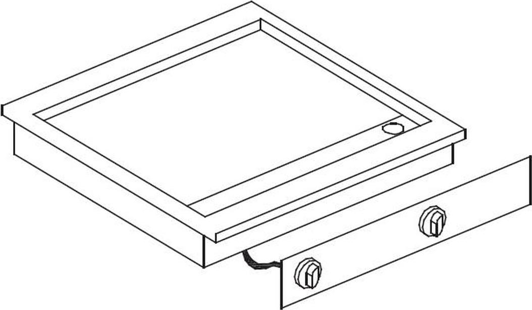 El. Grilovacia doska Hladká 400V