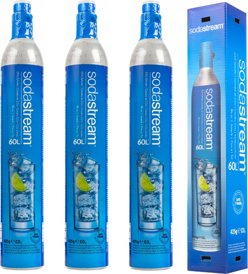 3 Vymeniteľné Kazety Sodastream