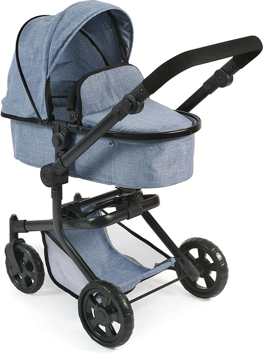 Poussette Poupée Bayer Chic Emotion All In – Landau, Siège Auto Et Poussette – 3 En 1 – Jusqu’à 52 Cm