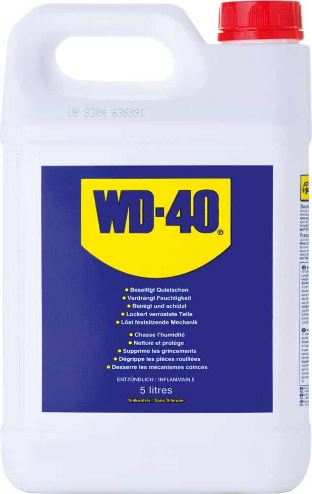 WD-40 Multifunktionsprodukt Kanister 5l 49500