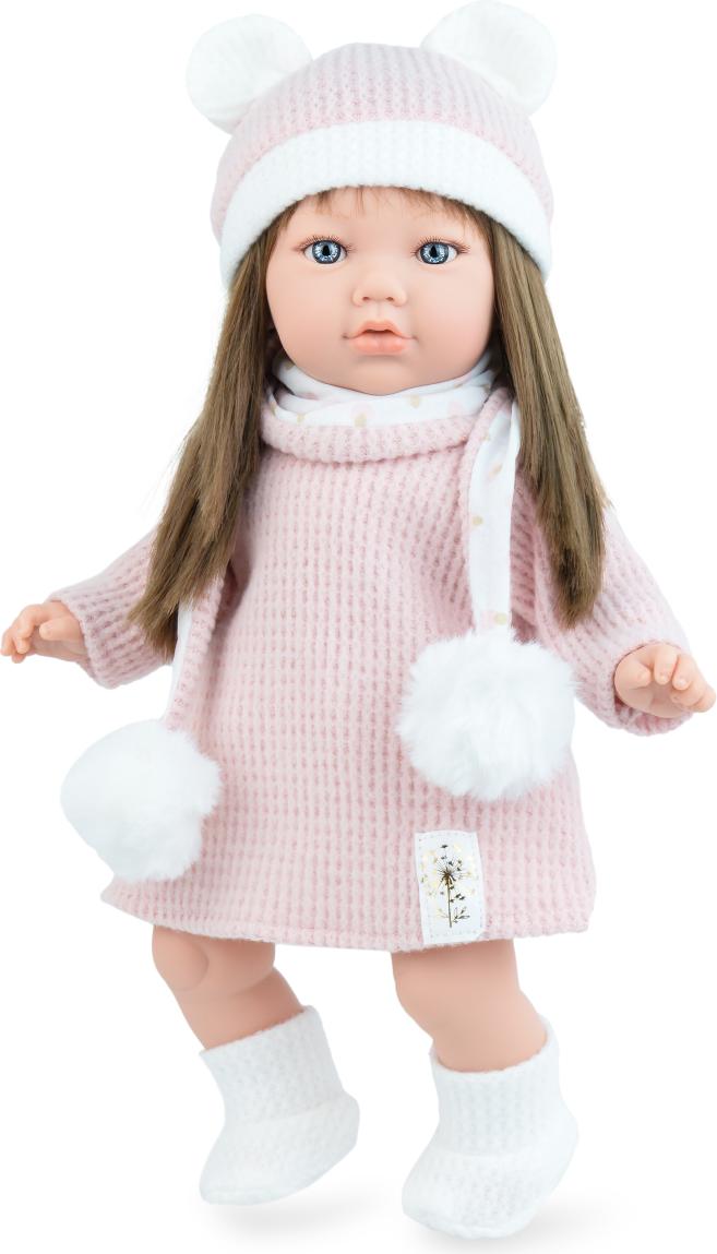 Marina & Pau Alina Soft In Case Weichkörperpuppe 45 Cm Rosa Rosa One Size 794