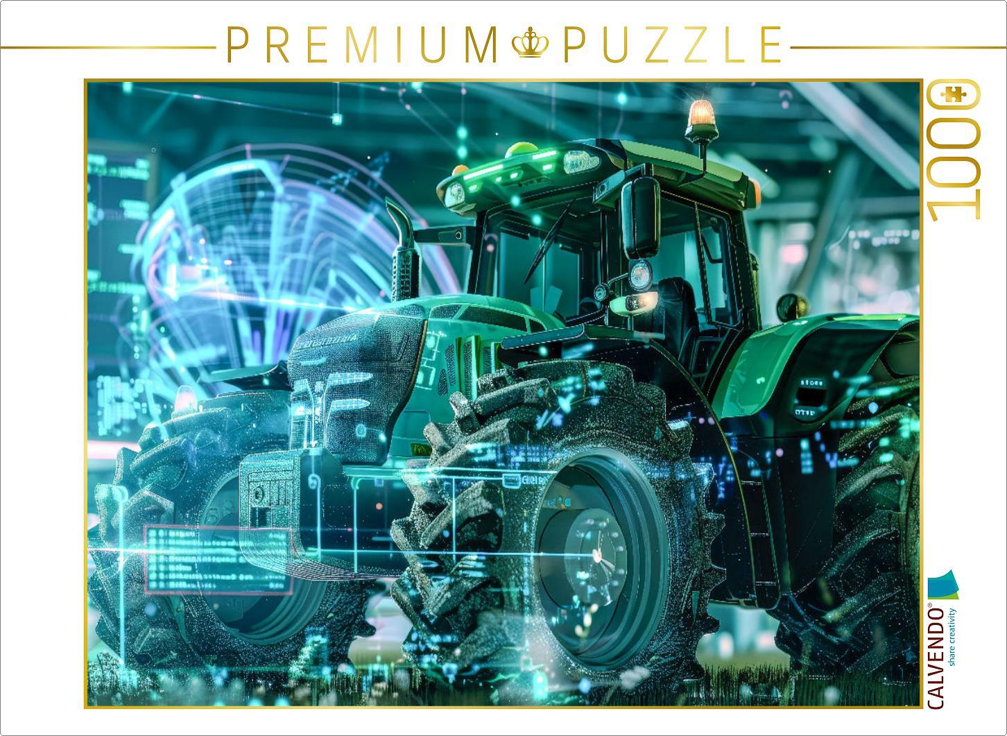 CALVENDO Puzzle Precision Farming | 1000 Teile Lege-Größe 64x48cm Foto-Puzzle für glückliche Stunden