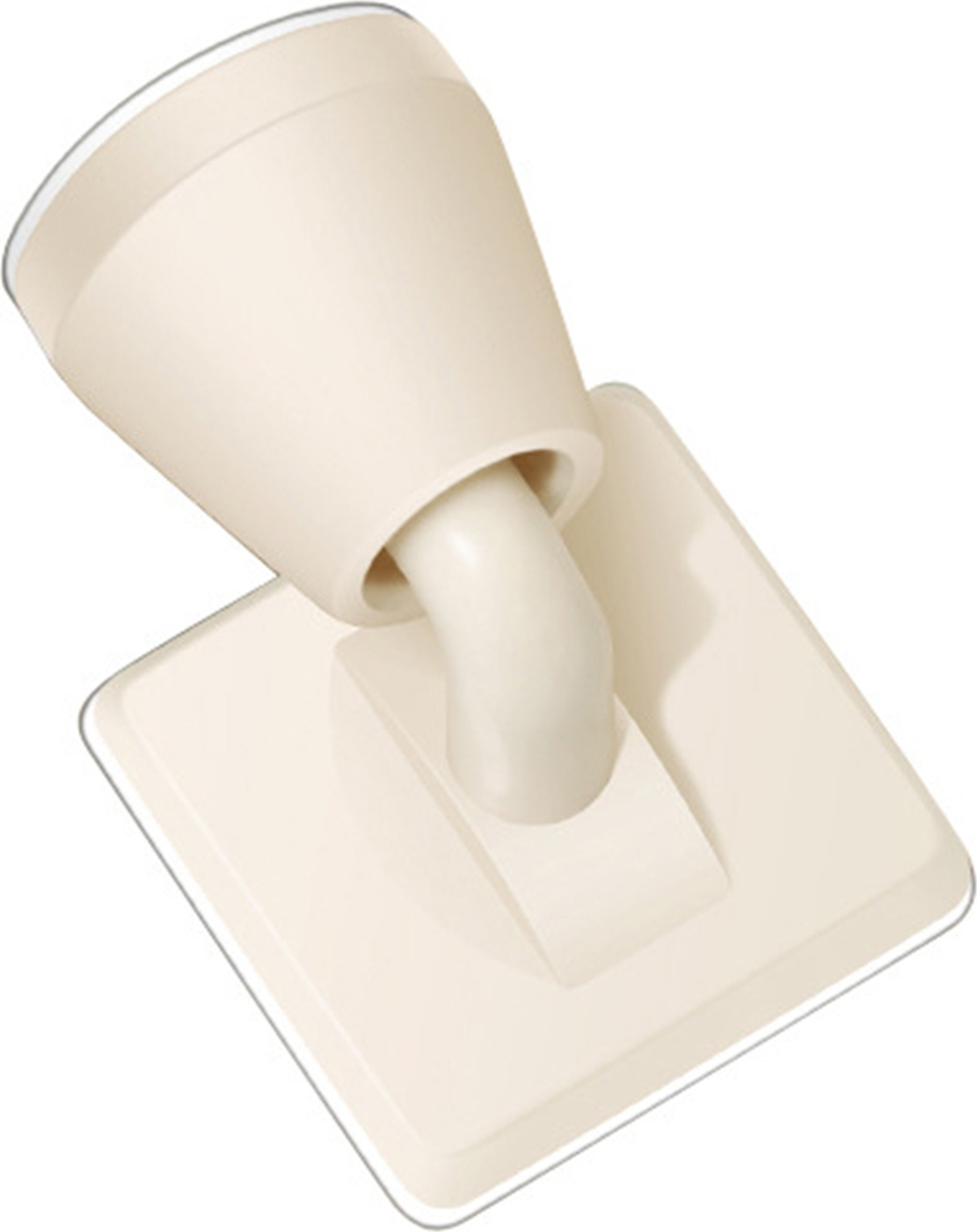 Stuttg Silikonfreies Stanztür Stopper Anti-Kollision Stille Saugentyp-Halter-Weiß 2477375@Stuttg