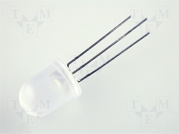 TNE 2x LED 10mm 50mcd rot/grün 80mcd zweifarbig 50° Kathode L-819EGW LED Dioden THT 1 _1GH_L-819EGW