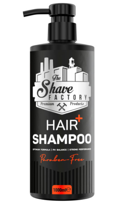 The Shave Factory – Haarshampoo – Parabenfreies Haarshampoo 1000ml TSF-HAI-SZA-1000