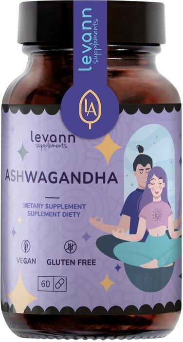LEVANN Ashwagandha (Stressresistenz) 60 Kapseln