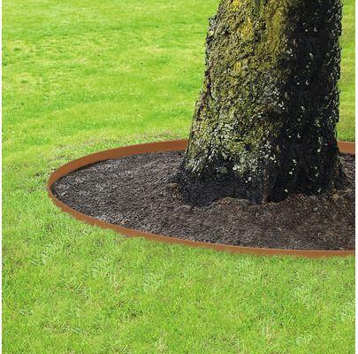 Bellissa Haas Rasenkante bellissa Kreis Ø 40 x 13 cm Corten 91072