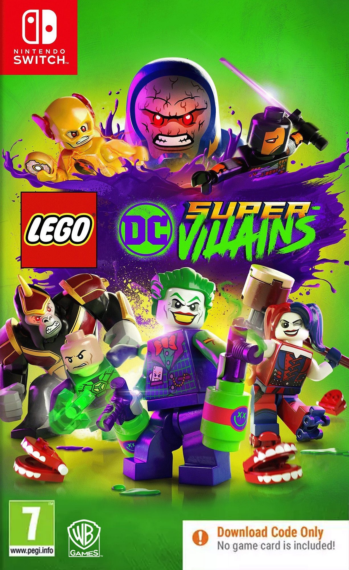 Warner Bros LEGO DC Super Villains Nintendo Switch (Code in a Box)