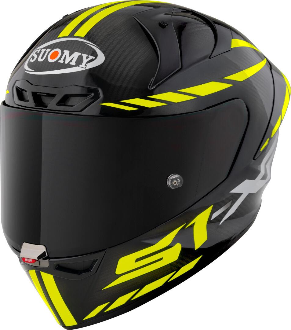 Sonstige Suomy S1-XR GP Carbon Hypersonic E06 Helm, schwarz/gelb, XS (53/54) K6SX0007.2