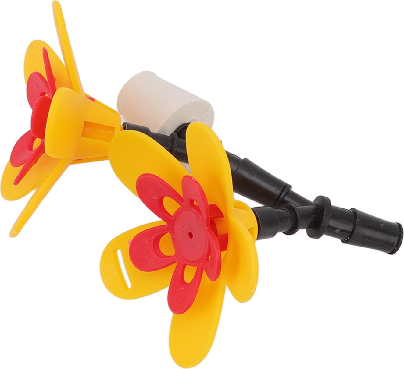 Cocosity DIY-Kolibri-Futterspender,DIY-Blumen-Kolibri-Futterspender,Kolibri-Futterspender-Blumen-Bausatz,DIY-Flaschen-Kolibri-Futterspender,Vogelfütterung-Blumenröhre,Vogel-Futterspender-Teile