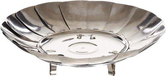 OEM Faltbarer Edelstahl Feuerkessel Silber 27cm 2026