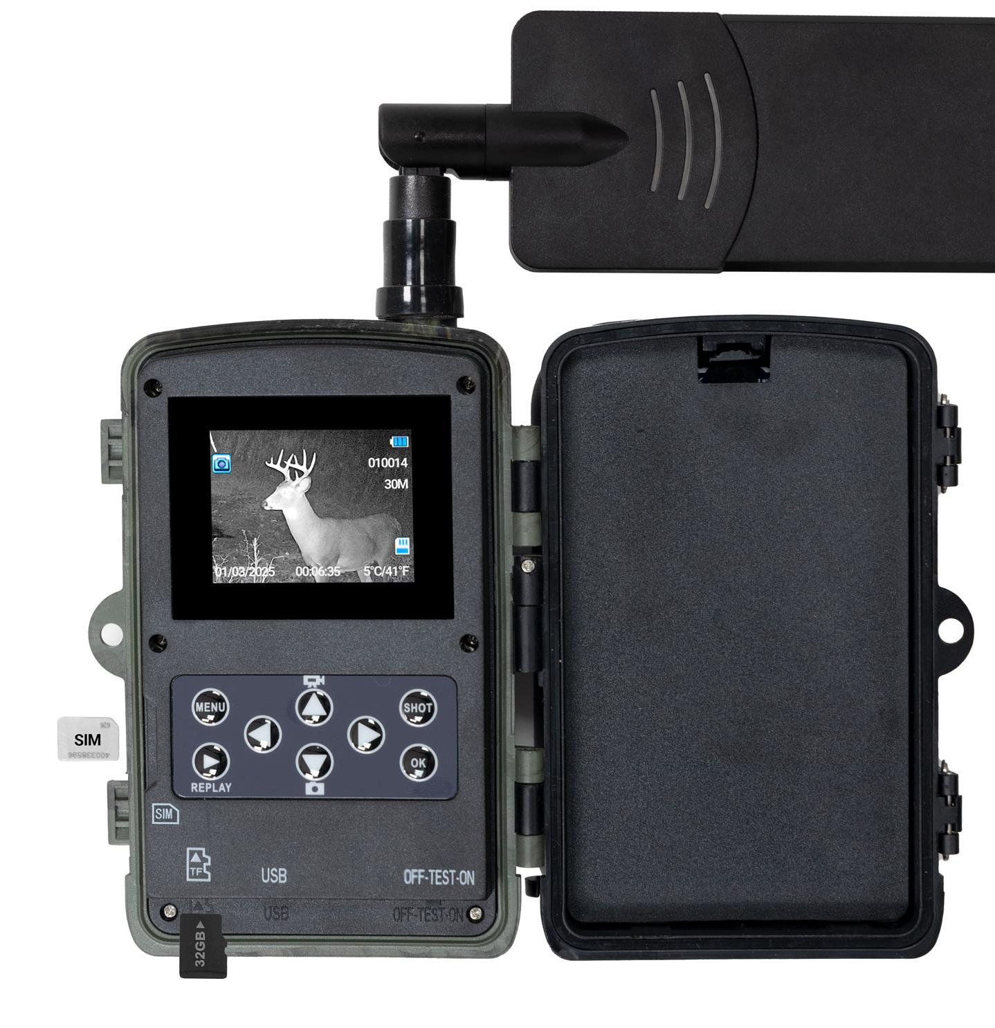 EVOLVEO StrongVision LTE CLOUD,Fotopast s 4G, CLOUD/EMAIL, 32GB CAM-LTE-CLOUD