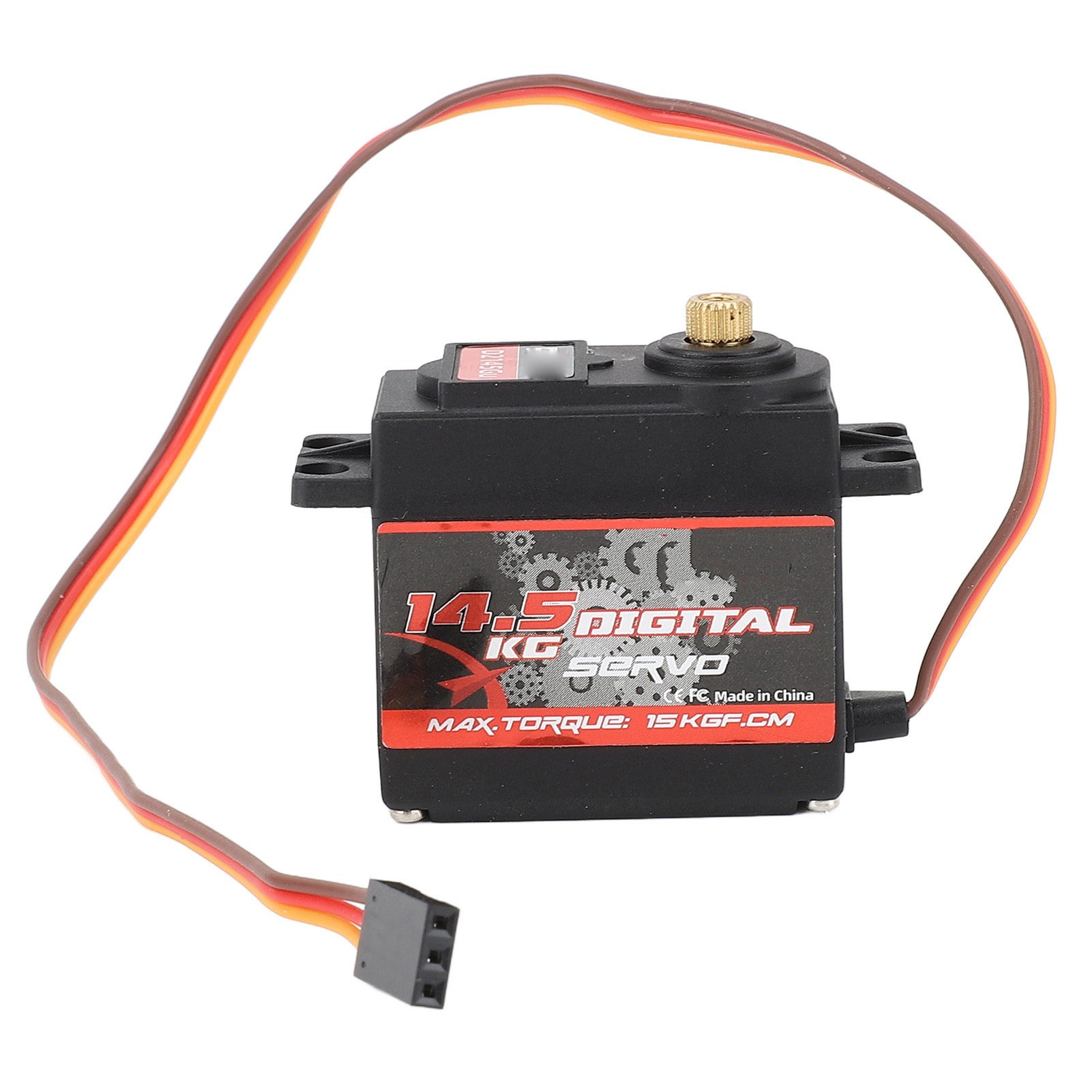Cocosity Servomotor,Metallgetriebe Servo,RC Boot Servomotor,RC Servomotor,Servomotor mit hohem Drehmoment,14.5KG RC Servo,RC Auto Servomotor,Digital Servo