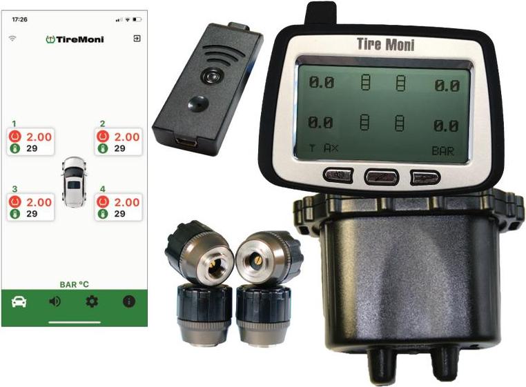 TireMoni TM-240R-B Reifendruck Kontrollsystem