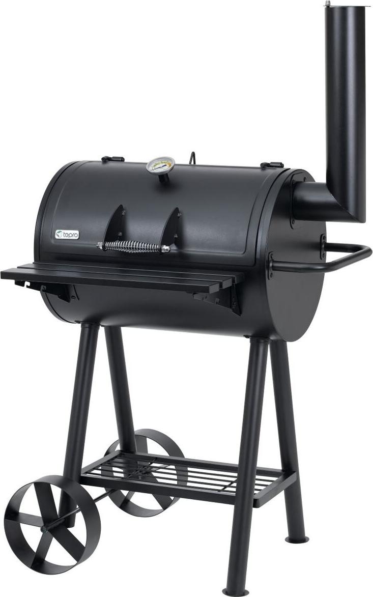 tepro Holzkohlegrill Grillfass Berkeley, Grillfläche: ca. 64,5 x 43,5cm 1145