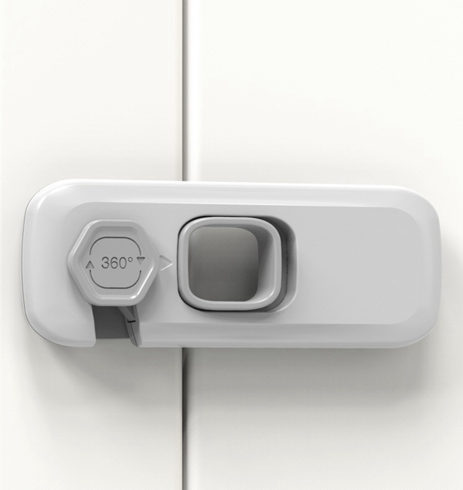 Fingerabdruck-Kühlschrankschloss – Selbstklebend, Ohne Bohren, Mit USB-Ladefunktion, Für Schränke, Schubladen & Fenster