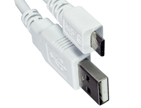 DINIC USB A/Micro-USB B 0.5m, 2.0, USB A, Micro-USB B USB-MB-A-05-W