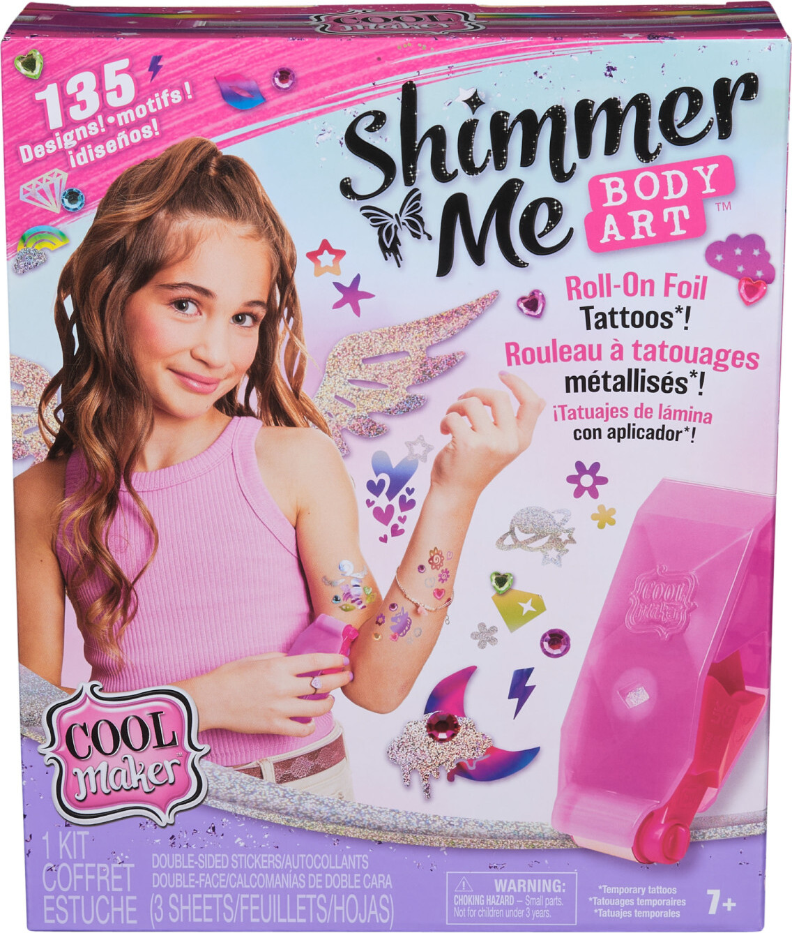 Spin Master Cool Maker Shimmer Me Tattoo Studio, Basteln 6071786