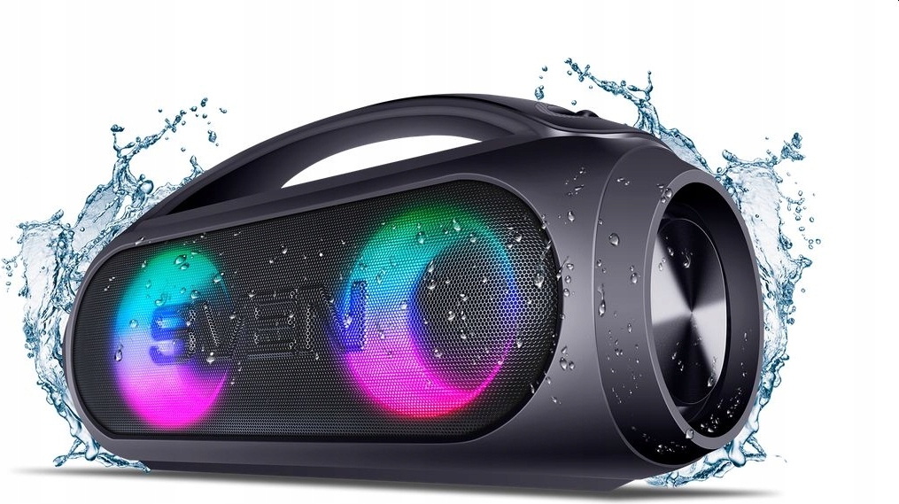 Sven Tragbare Boombox Party Lautsprecher 40W Bluetooth, Usb, Fm, Ipx5, Led BELLA-T-1335