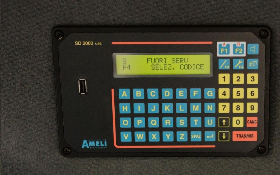 Iveco AMELI SD2000 Fahrkartenautomatengehäuse