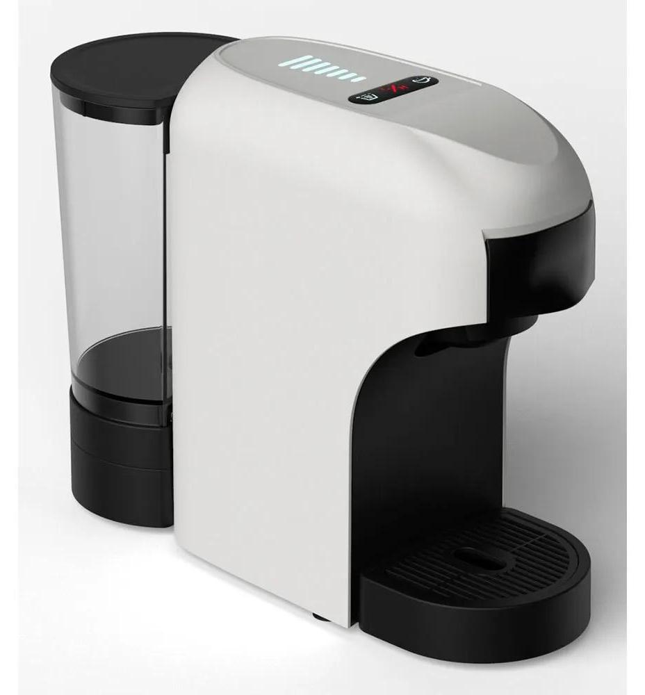 Sogo CAF-SS-7655, Kombinovaný kávovar, 0,85 L, Kávová kapsula, kávový sáčok, Mletá káva, 1400 W, Čierna, Biela
