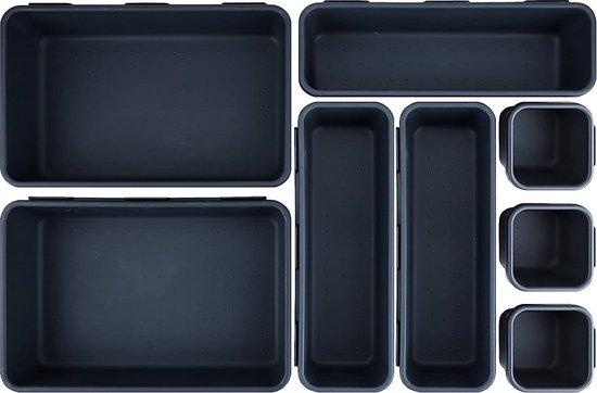 OEM Ladeorganizer-Set, 8 Stück, Kunststoff, 3 Maß, Büro- und Schreibtisch-Organizer 2026