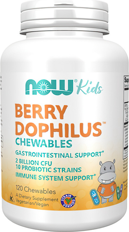 Sonstige BerryDophilus Kids 120 Kautabletten Now Foods
