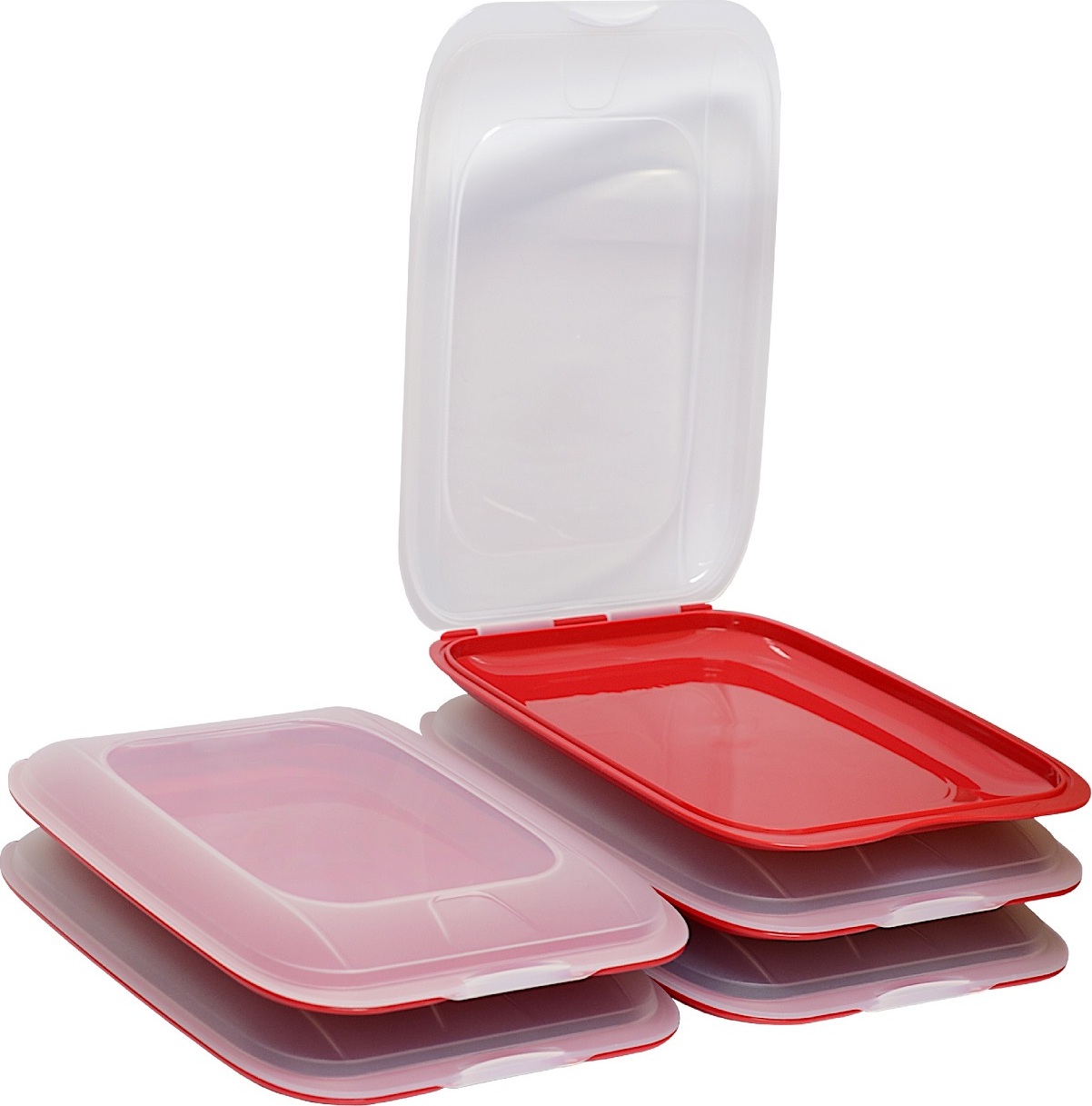 Gariella 5 x Aufschnittbox Rot GA-10573Rot-5V