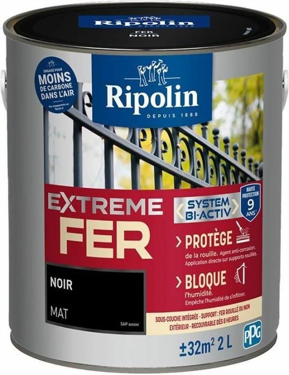 Farbe Ripolin 395991 noir Mattierend 2 L S71014508