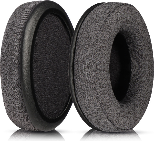 INF Hautfreundliche Ohrhörer-Schutzhülle aus Stoff - Grau [Verdickter, hautfreundlicher Stoff] (2er-Set) 370599