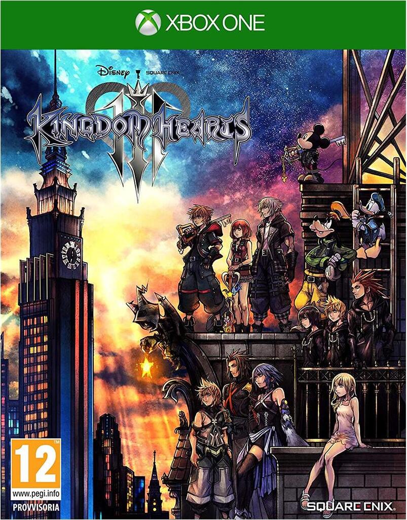 Square Enix Kingdom Hearts III, Xbox One, Xbox One, E10 + (starší 10 rokov)