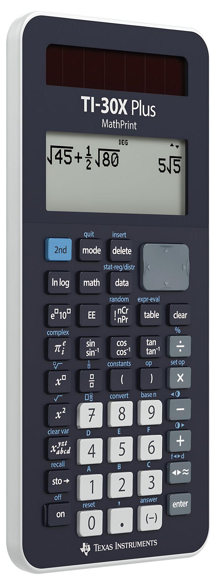 Cogenro Mathprint Texas Instruments TI 30X PLUS MathPrint