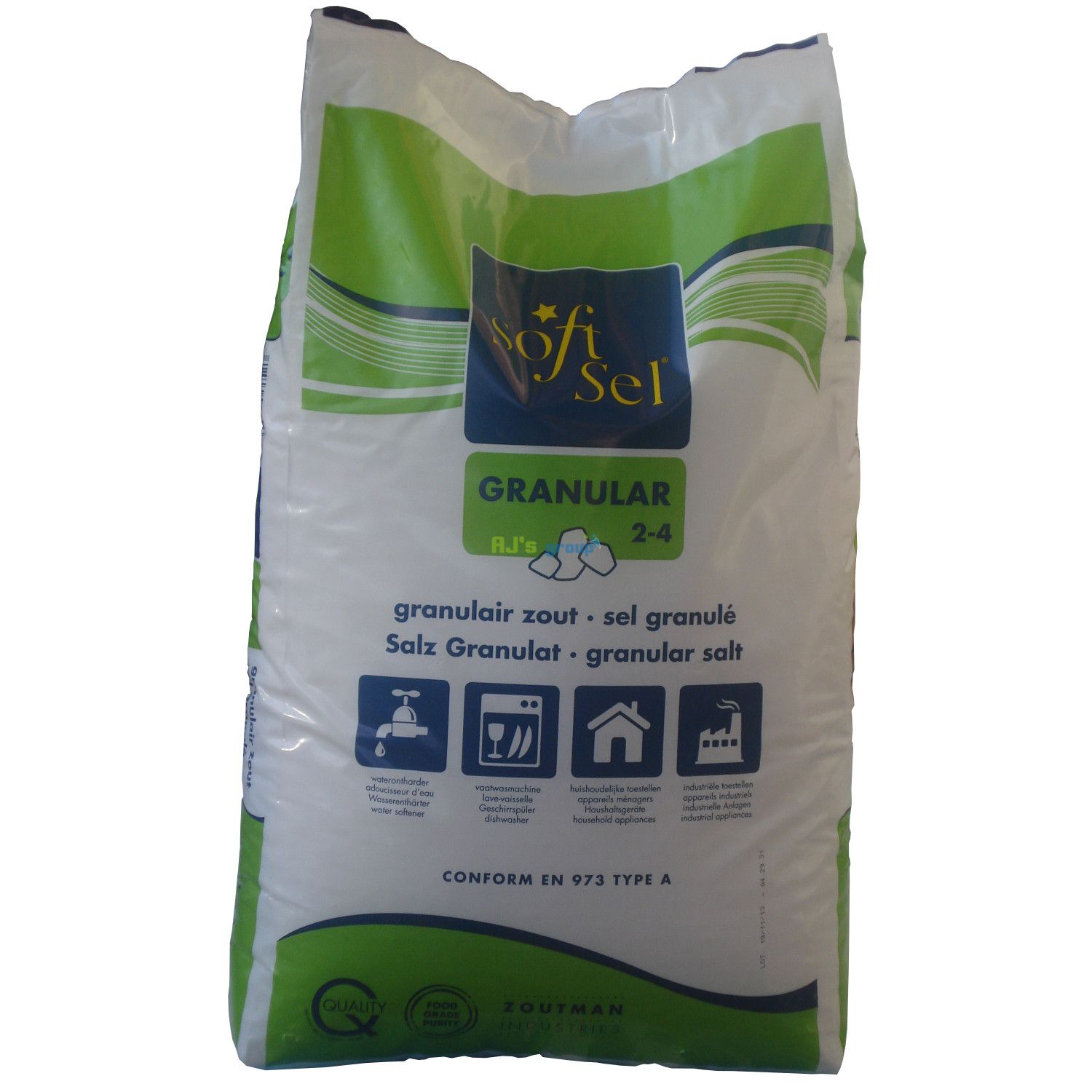 ZOUTMAN NV SOFT-SEL® GRANULAR Spülmaschinensalz 25kg