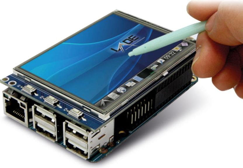 ODROID-C1 8,13 cm (3,2") TFT-Display mit Touchscreen