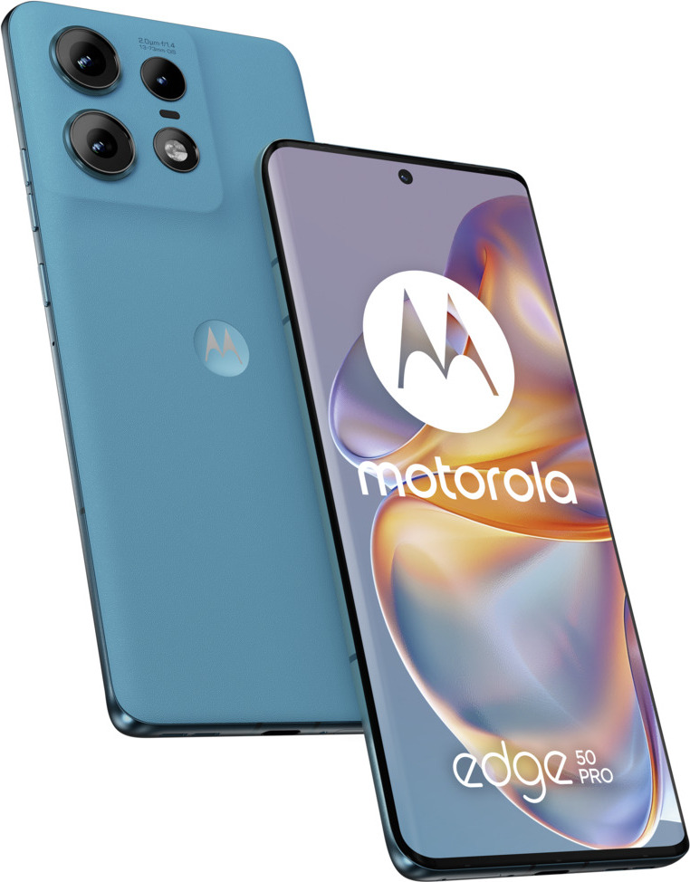 Motorola edge 50 Pro, 16,9 cm (6.67"), 12 GB, 512 GB, 50 MP, Android 14, Modrá