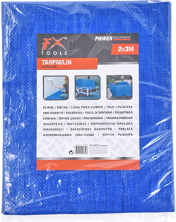 FX Tools Keine Markenplane 2x3 Meter blau | 2 Stk 181-7597