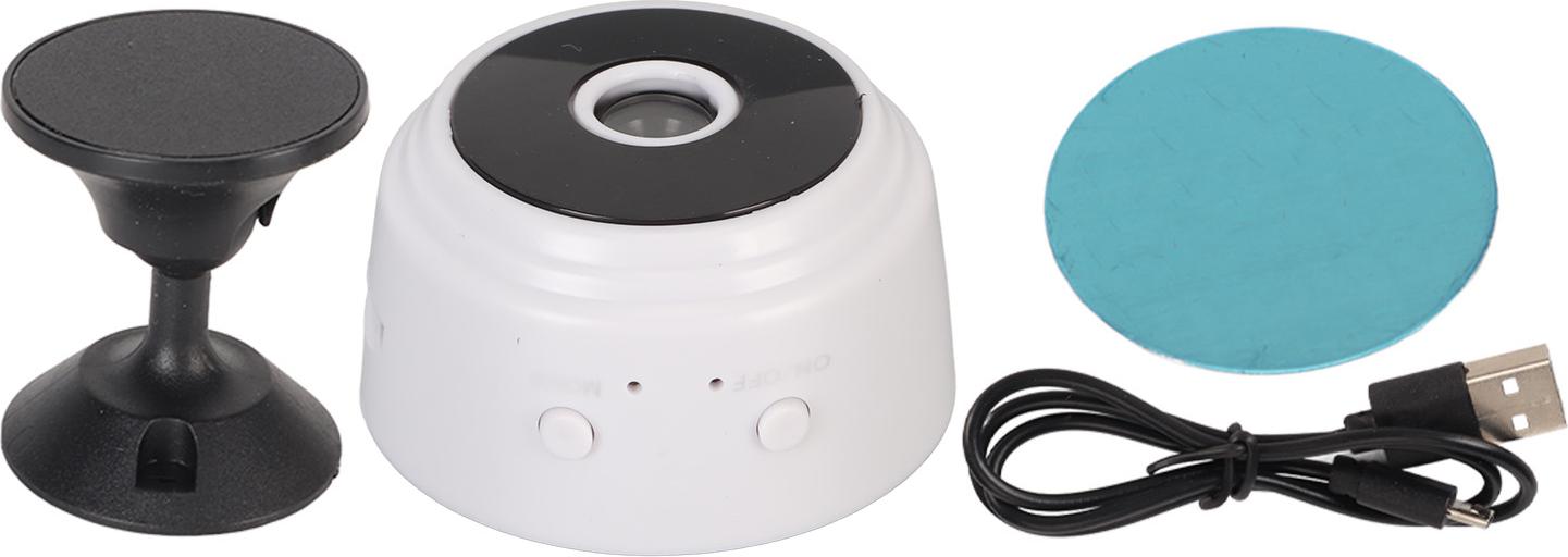 WiFi bezpečnostná kamera Multifunkčná 1080p HD detekcia pohybu Nočné videnie Ovládanie aplikácie Vnútorné domáce bezpečnostné kamery Biela