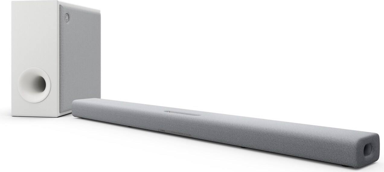 Yamaha SR-X50A Soundbar + Subwoofer hellgrau