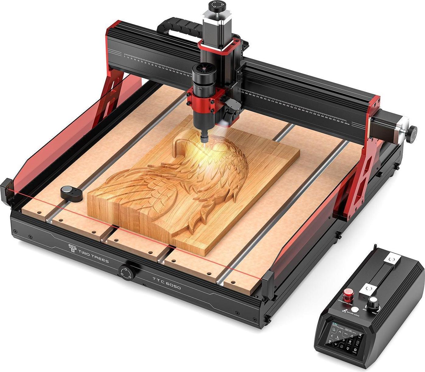 Two trees TTC6050 - Arbeitsbereich 600 x 500 x 100 mm