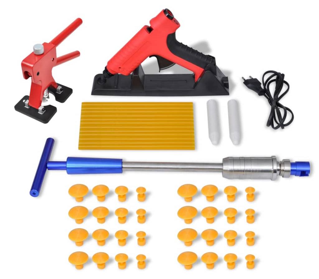 vidaXL Auto Dellenentfernung Dellenlifter Ausbeulset Dellenset 210159